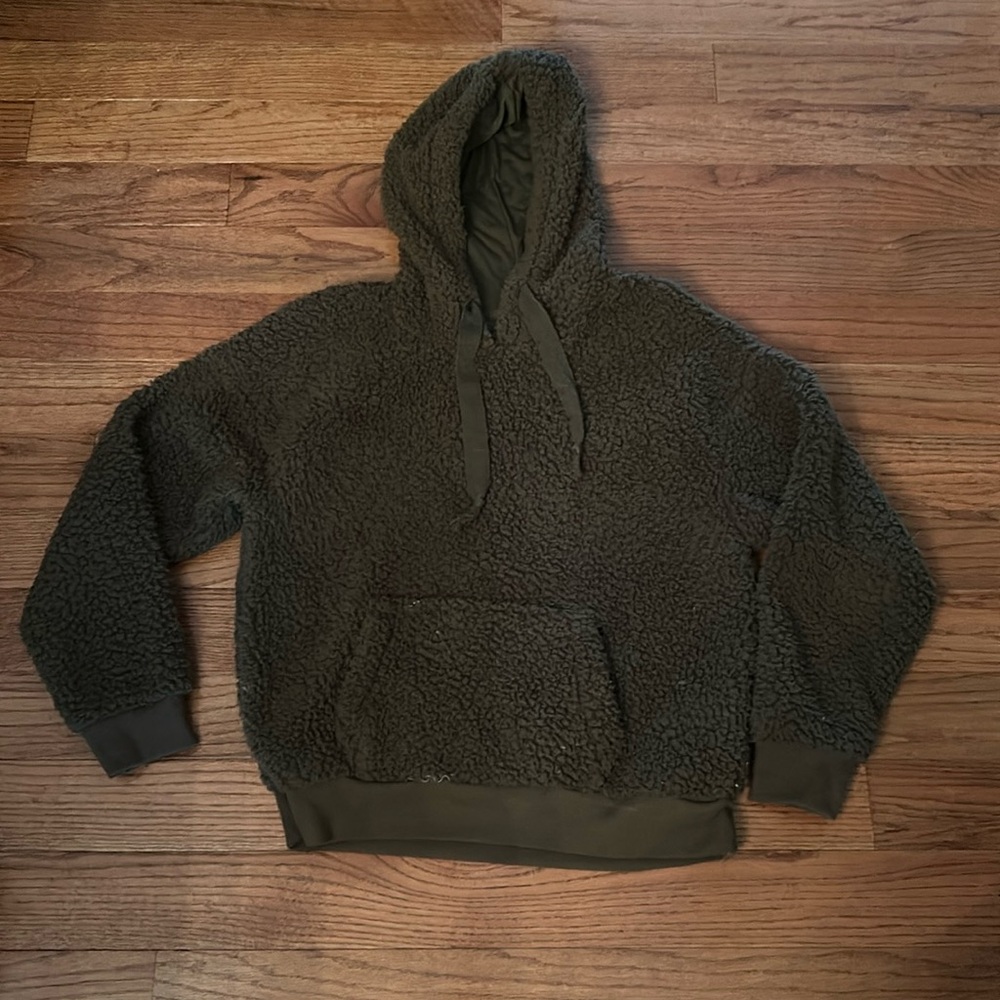 Sherpa hoodie